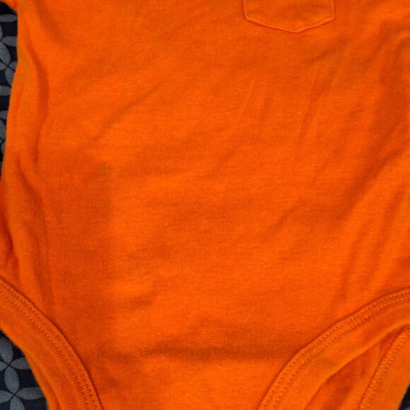 orange onesie carters 6 months - Picture 2 of 7